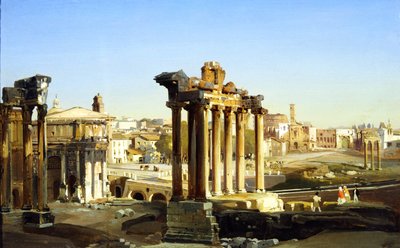 罗马论坛 作者 Ippolito Caffi