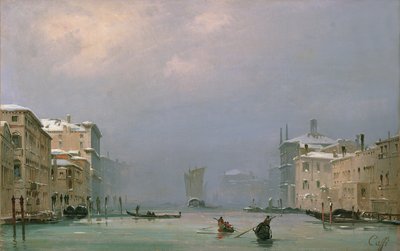 冰雪大运河，1849 年 作者 伊波利托·卡菲