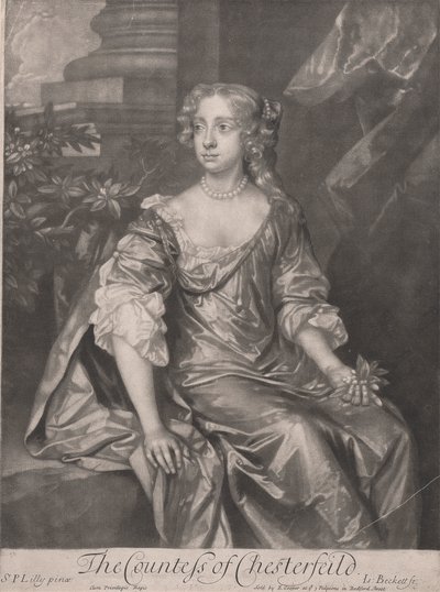 切斯特菲尔德伯爵夫人伊丽莎白 (1640-1665) 作者 艾萨克·贝克特