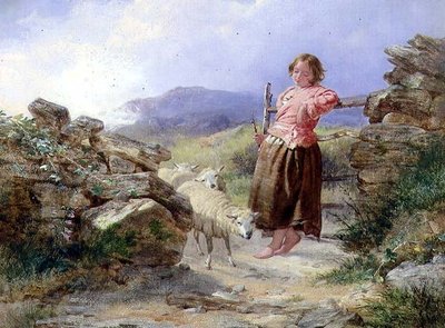 小牧羊女 作者 艾萨克·亨塞尔
