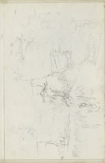 第 5 张背面粉笔画的 Abklatsch 作者 以撒以色列