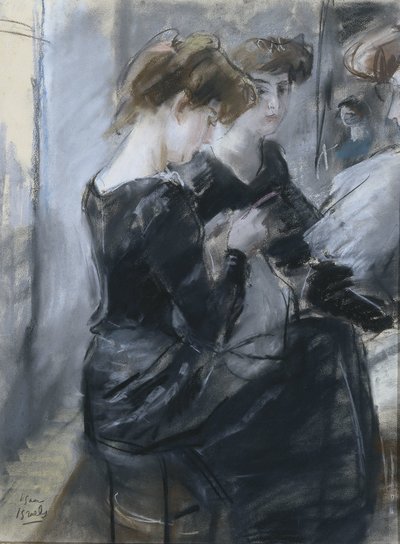 Modistenatelier 作者 Isaac Israels