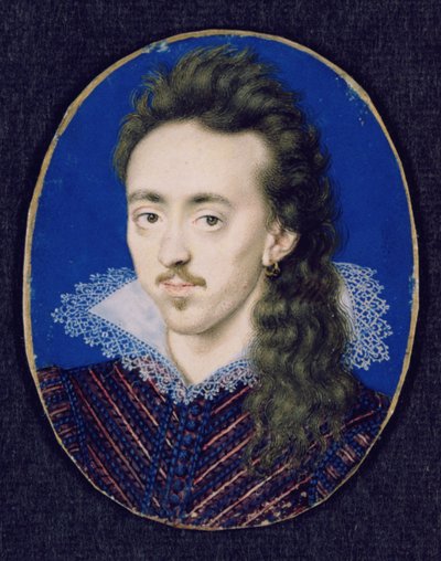 达德利，第三位北勋爵（1581-1666） 作者 艾萨克·奥利弗（Isaac Oliver）