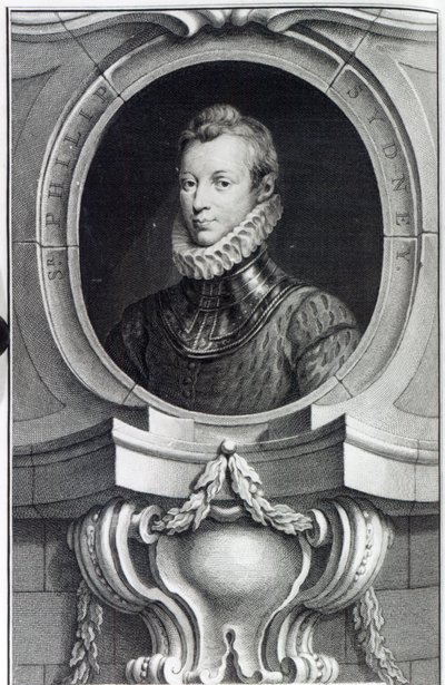 菲利普·西德尼爵士，由雅各布·胡布拉肯（Jacobus Houbraken）于1743年刻 作者 艾萨克·奥利弗（Isaac Oliver）