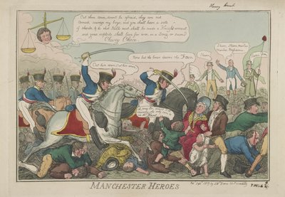 曼彻斯特英雄联盟（1819） 作者 艾萨克·罗伯特·克鲁克香克
