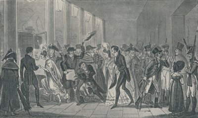 歌剧之后，1821年，1920年。艺术家：艾萨克·罗伯特·克鲁克申克，乔治·克鲁克申克。 作者 以撒，罗伯特和乔治·克鲁克香克