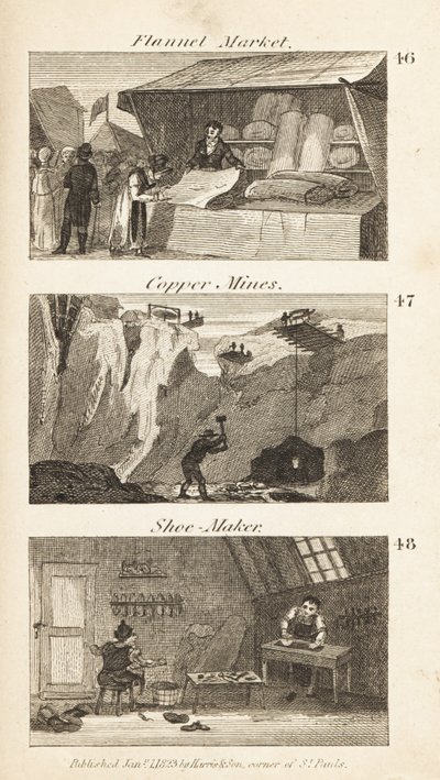 Trades in Regency England: flannel market, copper mines and shoe-maker 作者 艾萨克·泰勒
