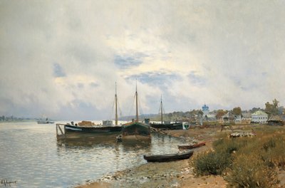 雨后。Plyos, 1889. 作者 艾萨克·伊里奇·列维坦