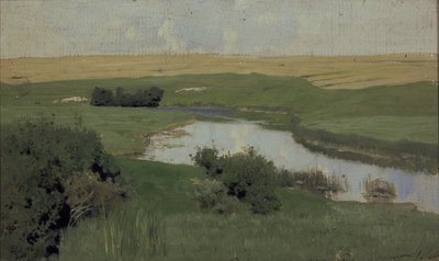 小河伊斯特拉（1885-1886） 作者 艾萨克·伊里奇·列维坦