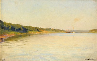 伏尔加河沿岸，1889年 作者 艾萨克·伊里奇·列维坦