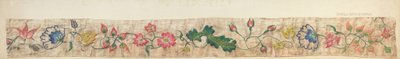 床幔细节，约1939年。 作者 伊莎贝拉·露丝·多弗勒
