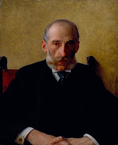Isidor Gewitsch的肖像，c。 1900年 作者 伊西多尔·考夫曼