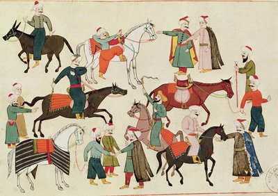 1671年马市场女士，1580年 作者 伊斯兰学校