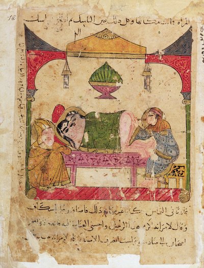 Arabe 3467医学考试，来自卡利拉和迪姆纳的书 作者 伊斯兰学校