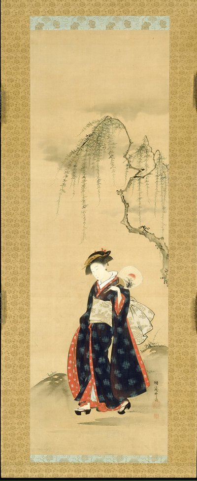 柳树下的美人 作者 oda田K