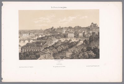 从高架桥看拉瓦尔 拉瓦尔。 Vue générale 奖 du Viaduc（物体上的标题） 当代法国（系列名称） La France de nos jours（物体上的系列标题） 作者 弗里克兄弟