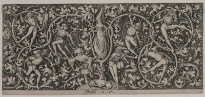 情人之舞装饰品 作者 以色列·范·麦肯纳姆（Israhel van Meckenem）