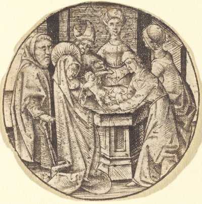 割礼 作者 以色列·范·麦肯纳姆（Israhel van Meckenem）