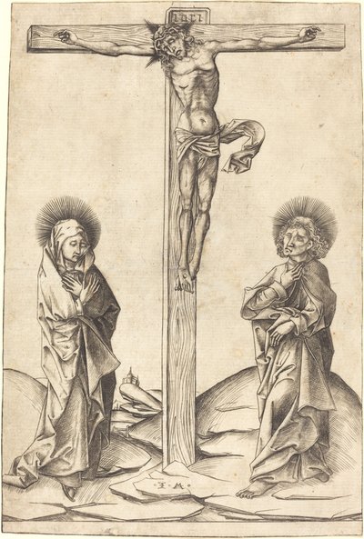 耶稣受难记 作者 以色列·范·麦肯纳姆（Israhel van Meckenem）