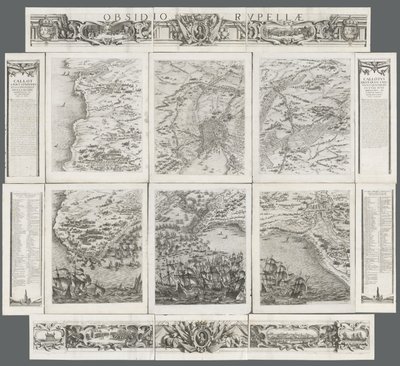 拉罗谢尔的围攻，1628-1630。 作者 以色列亨丽特