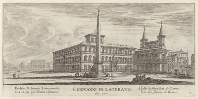 S.S. John Lateran 作者 Israël Silvestre