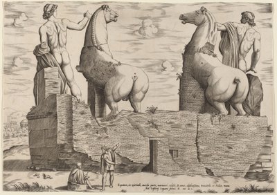 Equitum, in Quirinali, aversa parte 作者 意大利 16 世纪