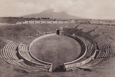 Anfiteatro，圆形剧场（黑白照片） 作者 意大利摄影师