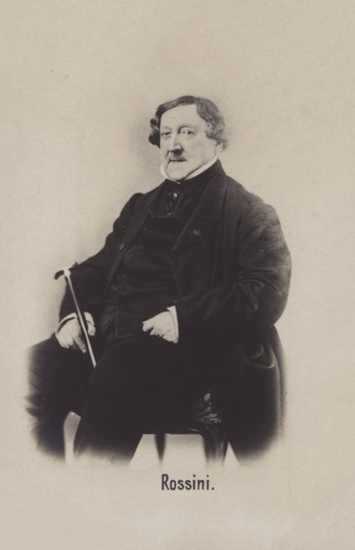 Gioachino Rossini，意大利作曲家 作者 意大利摄影师