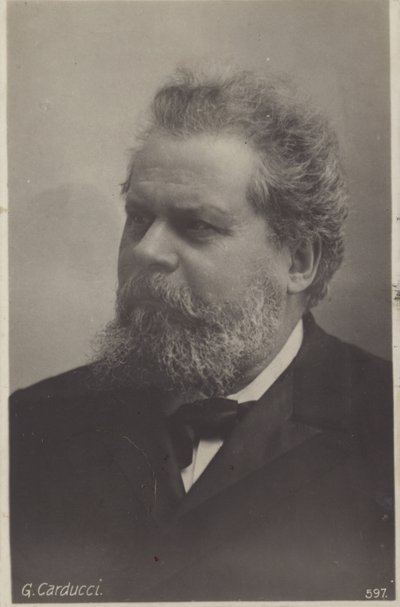 Giosue Carducci（1835-1907），诺贝尔奖得主，意大利诗人 作者 意大利摄影师