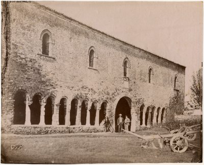 意大利艾米利亚-罗马涅的蓬波萨修道院的拉吉奥尼宫，摄影：Luigi Ricci, Ravenna 作者 Italian Photographer