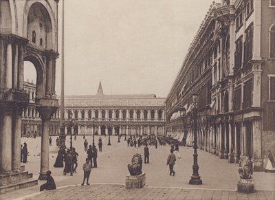 Piazza S Marco Dai Leoncini（黑白照片） 作者 意大利摄影师