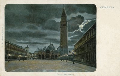 Piazza San Marco, Venice (colour photo) 作者 意大利摄影师