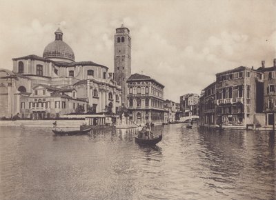 Rio Cannareggio E Palazzo Labia（黑白照片） 作者 意大利摄影师
