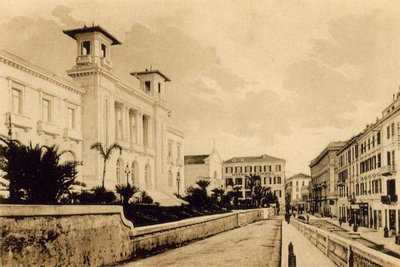 San Remo, Casino Municipale (b/w photo) 作者 意大利摄影师