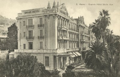 San Remo，意大利，Grande Hotel Belle Vue 作者 意大利摄影师