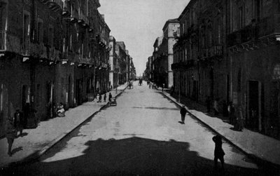 Taranto, Via Anfiteatro (b/w photo) 作者 意大利摄影师