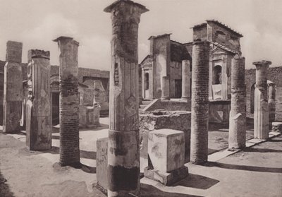 Tempio Di Iside，伊希斯神庙（黑白照片） 作者 意大利摄影师