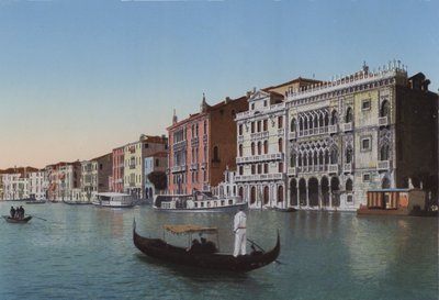 威尼斯，大运河，Palazzo Ca d“Oro 作者 意大利摄影师