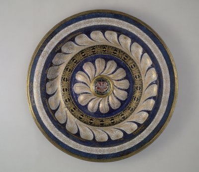 Anne Jagiellons碗（铜，珐琅和金箔） 作者 意大利学校