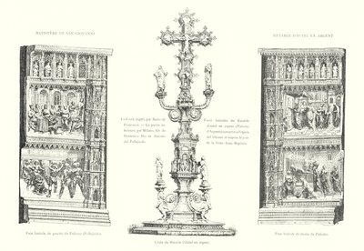 Batistere de San Giovanni，银色祭坛画（雕刻） 作者 意大利学校