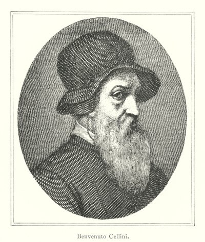 Benvenuto Cellini (engraving) 作者 意大利学校