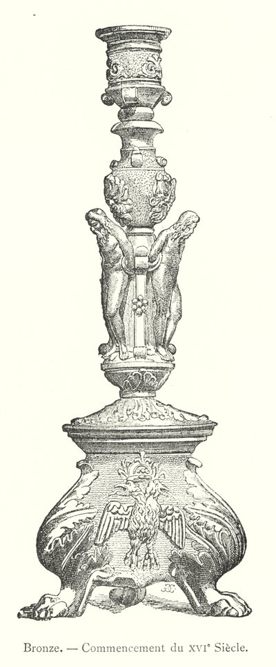 Bronze, Commencement du XVIe Siecle (engraving) 作者 意大利学校