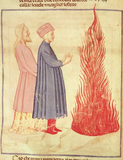 Dante和Virgil（公元前70  -  19年）认出来自Dante Alighieri的Divine喜剧的Ulysees（1265-1321） 作者 意大利学校