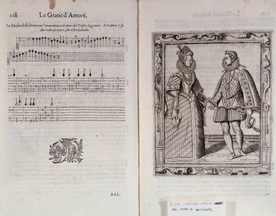 两个芭蕾舞剧的描述Le Gratie dAmore（Le Grazie dAmore）由意大利舞蹈家Cesare Negri打电话给Il Trombone（1536-1604），舞蹈条约 作者 意大利学校