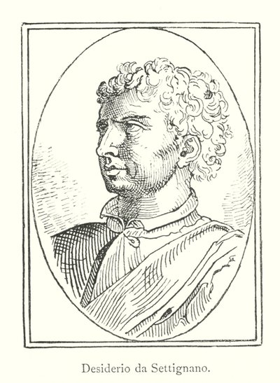 Desiderio da Settignano (engraving) 作者 意大利学校