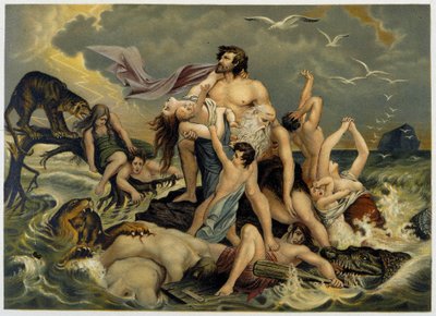 Déluge - in “Aurea Bibbia classica: storia della rivelazione divina nell