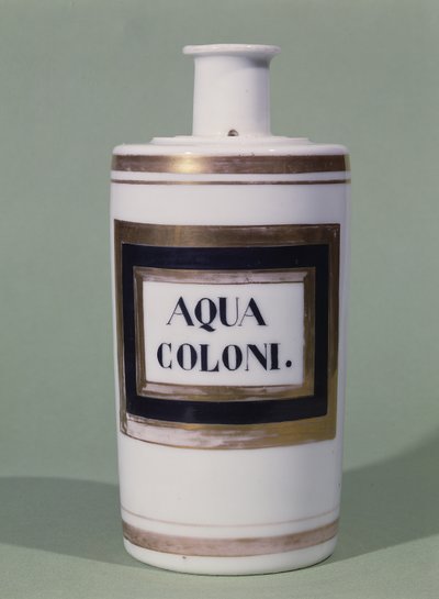 Eau de Cologne Bottle，19世纪初（陶瓷） 作者 意大利学校
