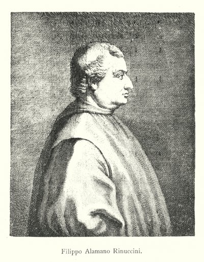 Filippo Alamano Rinuccini (engraving) 作者 意大利学校