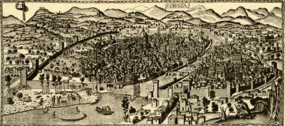 佛罗伦萨，约 1490 年 作者 意大利学校