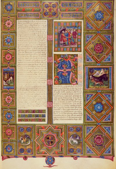 Fol.127r 《列王记下》，选自 Borso d